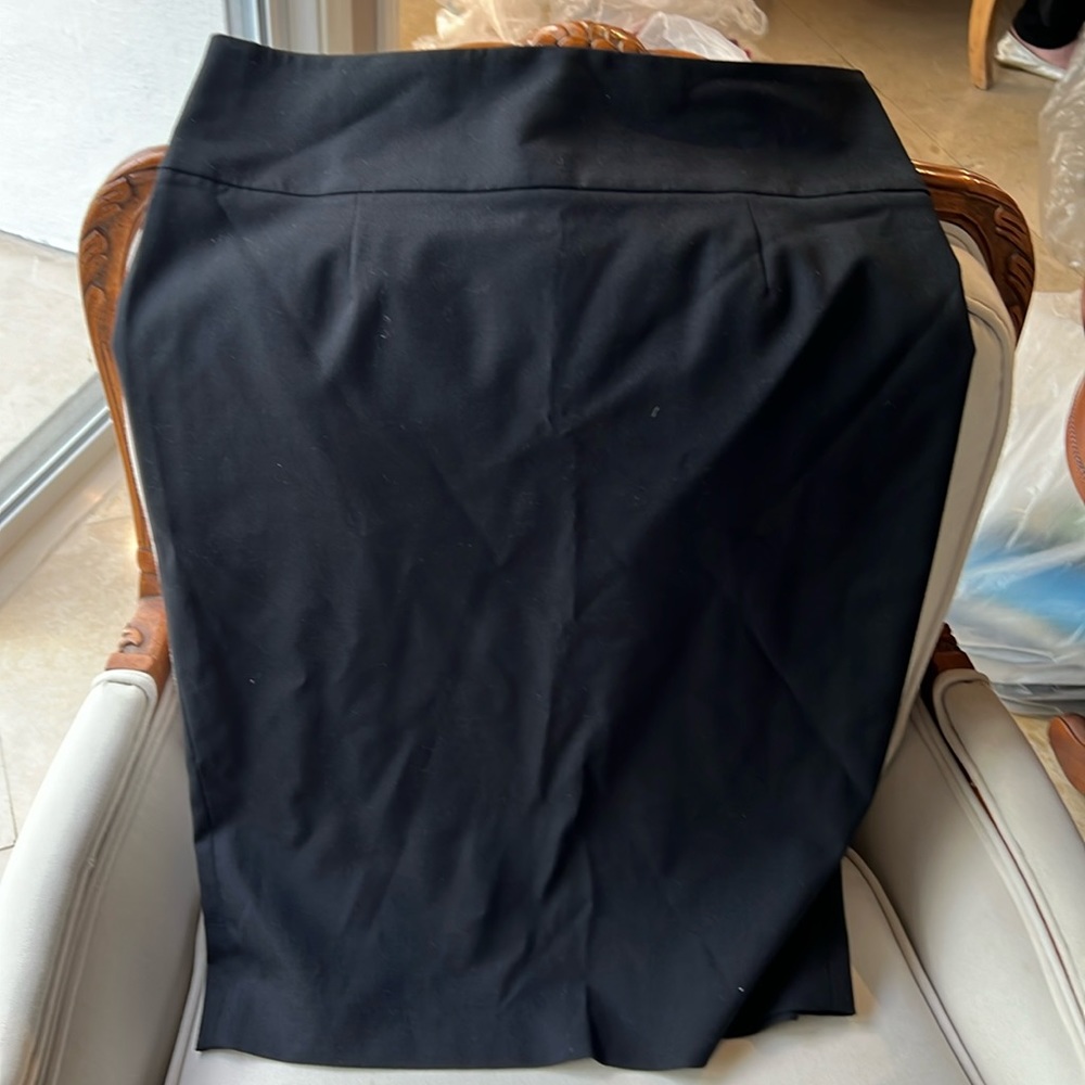 ZARA BASIC BLACK PENCIL SKIRT